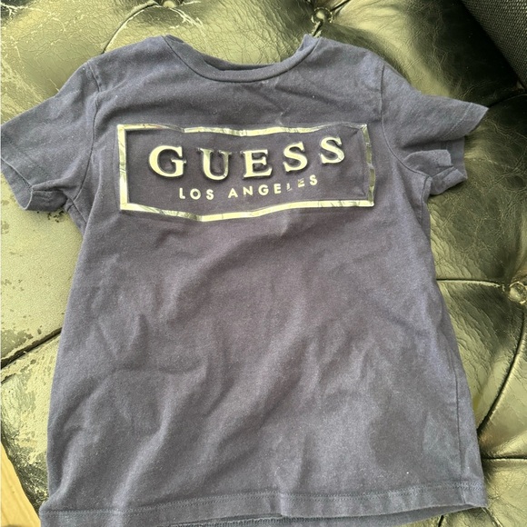 New Guess Kids Blue Size 5T Half Shirt and Size 4T Full Sleeve Shirt, Only 19.99 - Picture 3 of 4